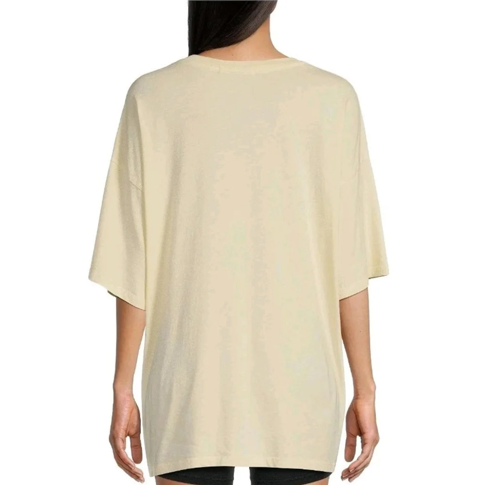 Daydreamer Tee Johnny Cash Man In Black - Butter Yellow OS NWT $88 Concert Music - Picture 2 of 8